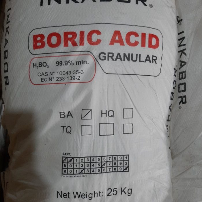 ACID BORIC H3BO3
