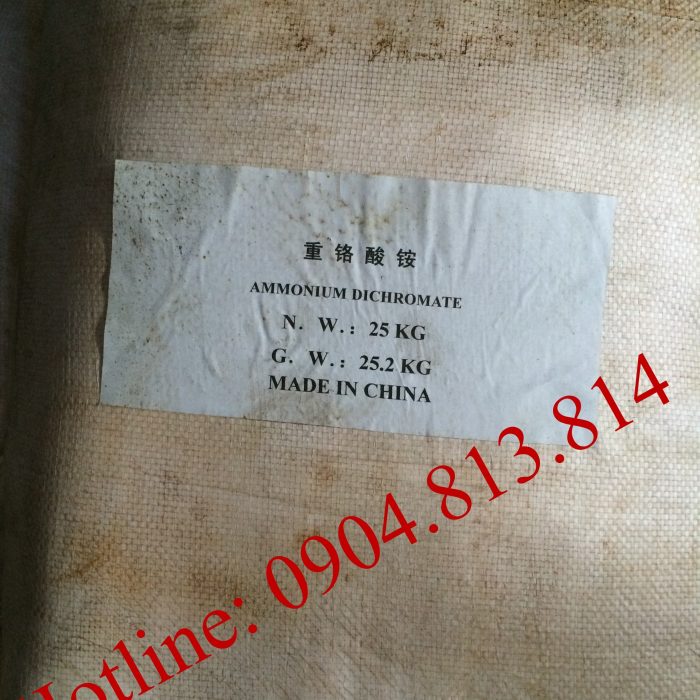 Amoni dicromat -(NH4)2Cr2O7 - Amoni bicromat