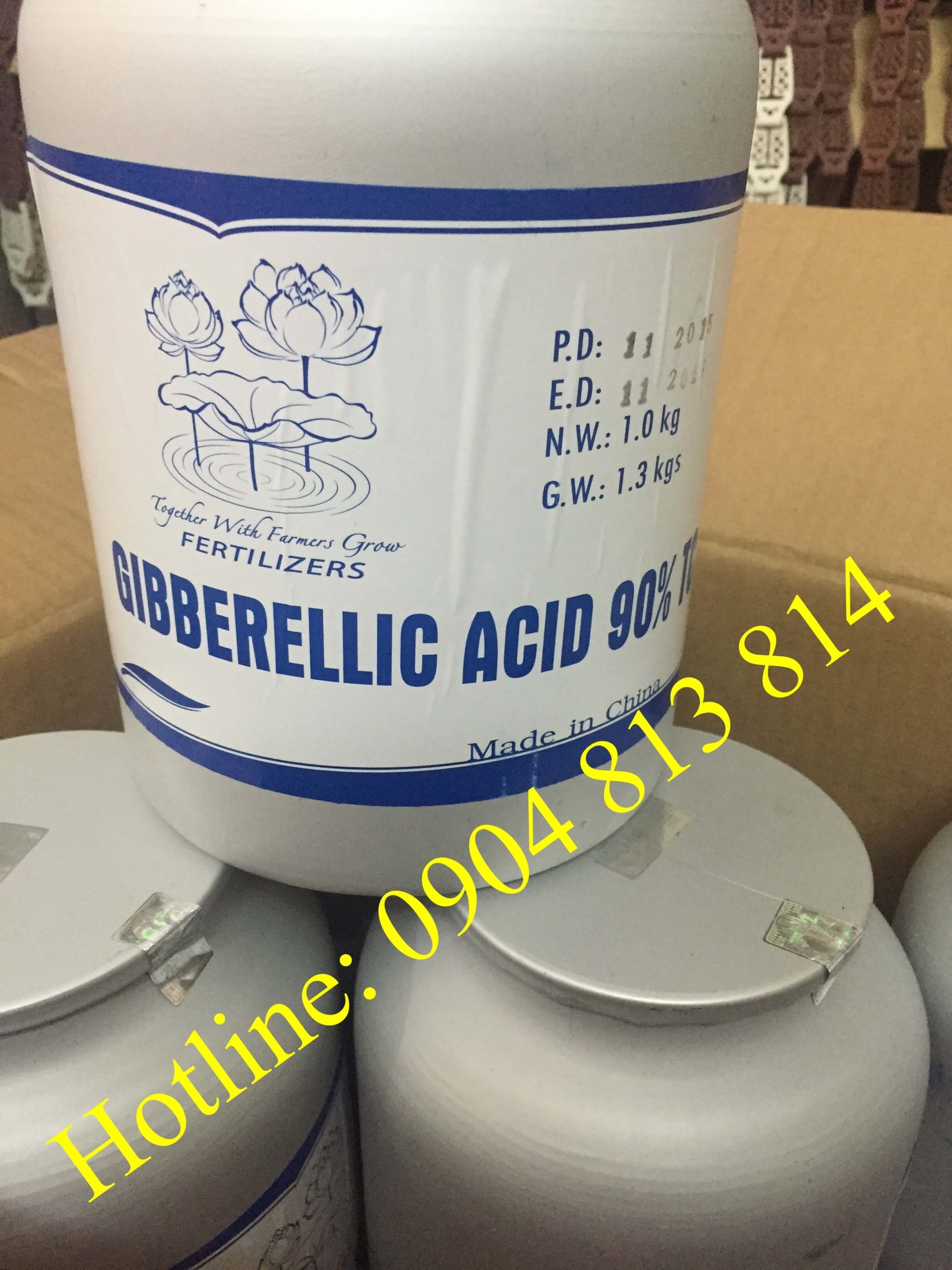 Axit Gibberellin – GA3 – Acid Gibberellic