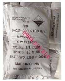 Axit phosphorơ – H3PO3 - Acid phosphorous