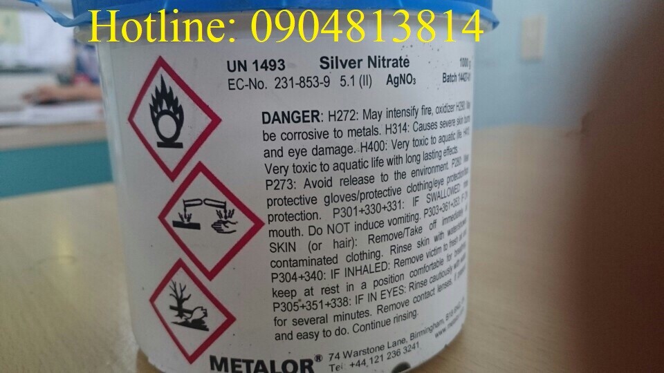 Bạc nitrat - AgNO3 - Silver nitrate