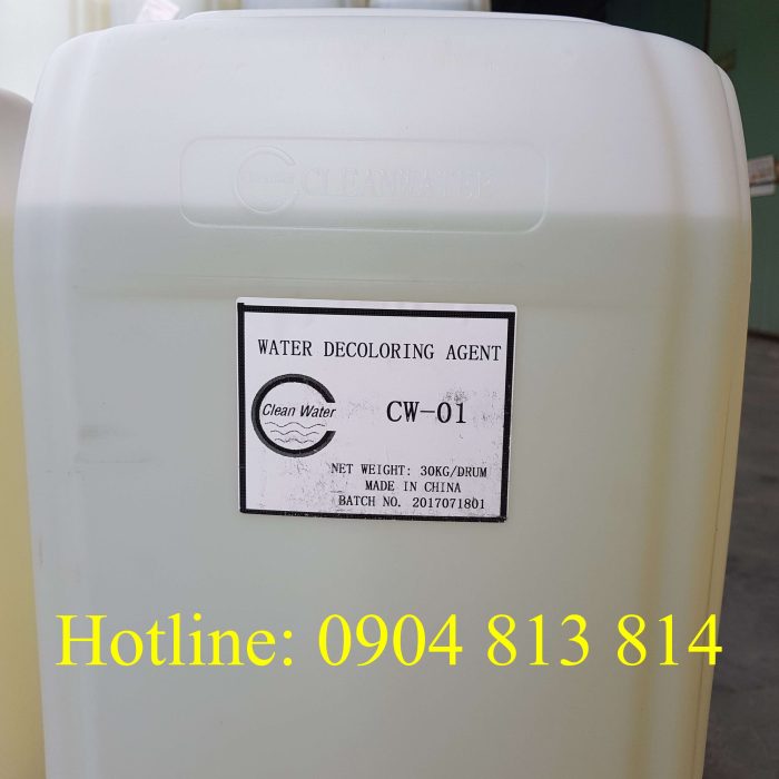 Chất khử màu - Water decoloring agent