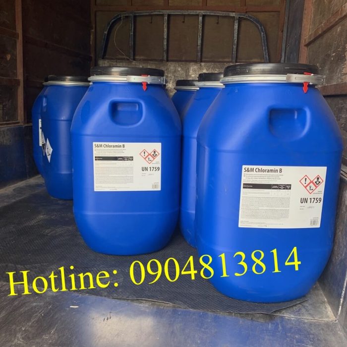 Cloramin B – C6H5SO2NClNa - Sodium benzen sulfochloramin