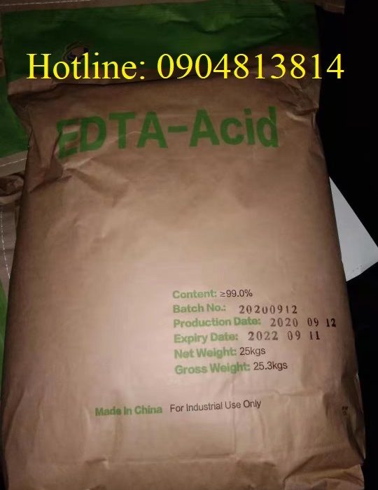 Edta Acid - C10H16N2O8 - Axit etylenglicoltetraaxetic