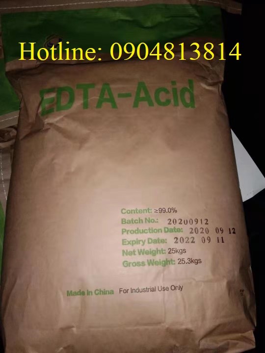 Edta Acid - C10H16N2O8 - Axit etylenglicoltetraaxetic