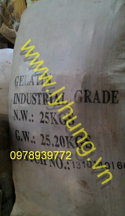 Gelatin – Keo gelatin - Keo da trâu
