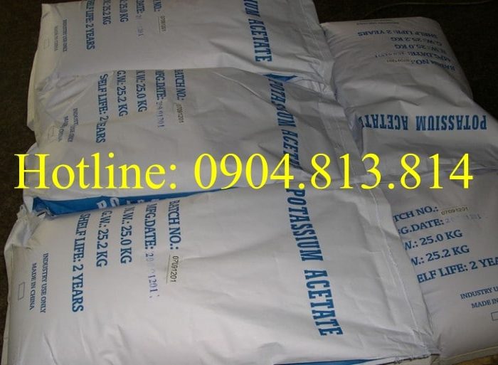 Kali acetat – CH3COOK – Potassium acetate