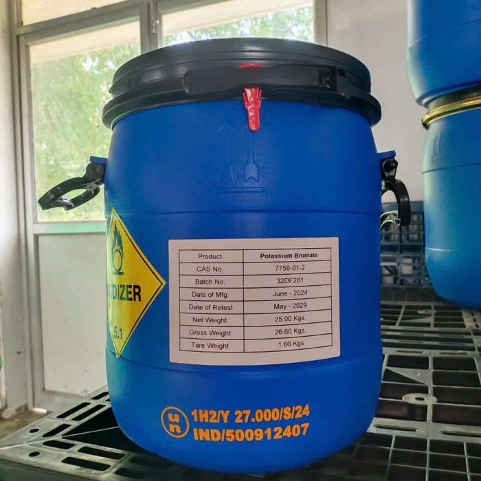 Kali bromat – KBrO3 – Potassium bromate