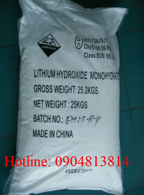 Liti hydroxit – LiOH -  Lithium hydroxide
