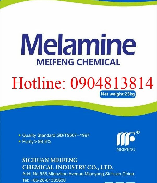 Melamine – C3H6N6 - Melamin