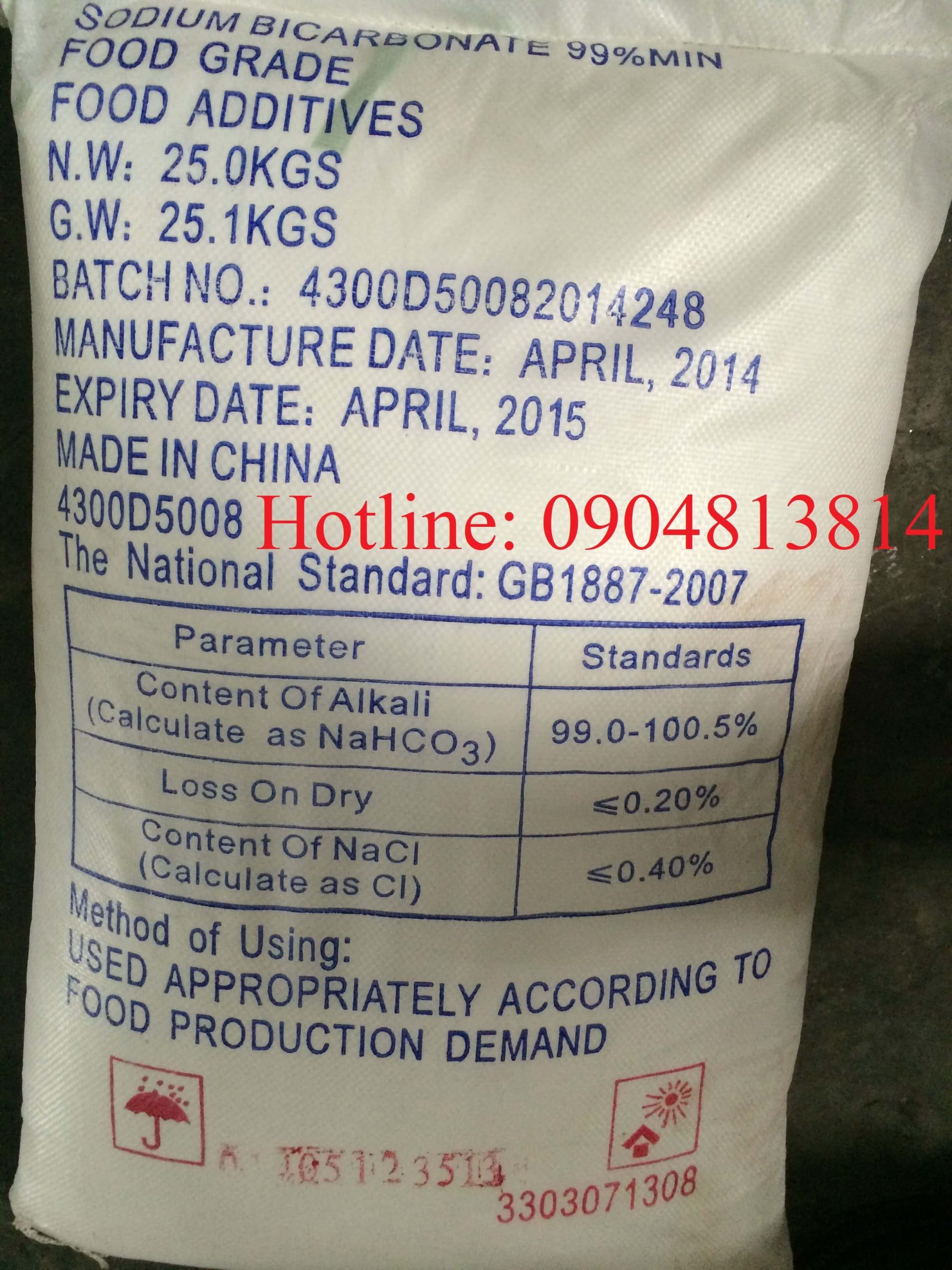Natri bicacbonat - NaHCO3 - Sodium bicarbonate