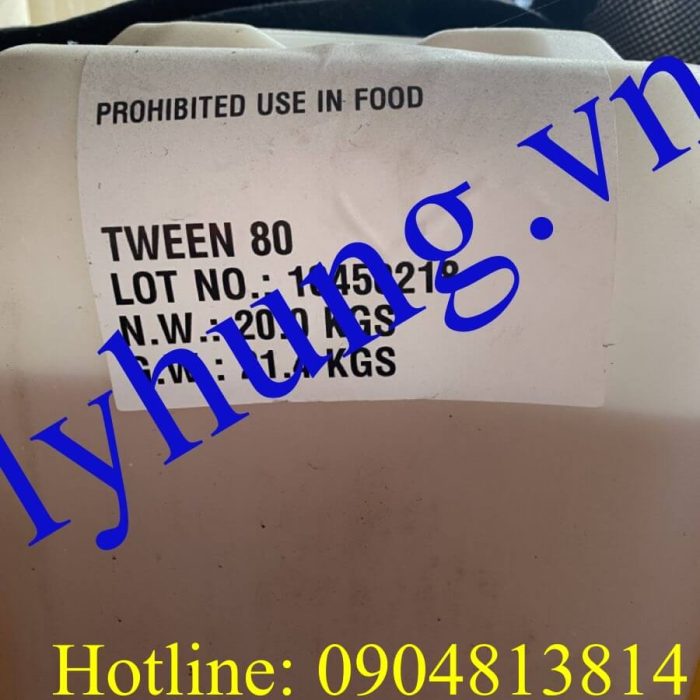 Tween 80 – Poly sorbate 80 – C64H124O26