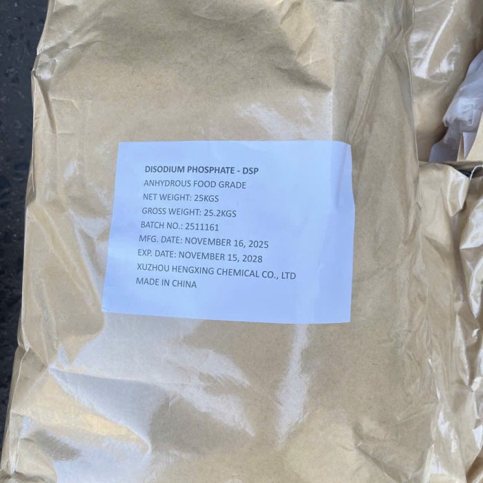 Disodium Phosphate DSP Na2HPO4 Anhydrous Food Grade 25kg Spchemical